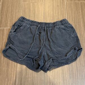 American Eagle Outfitters Dark Blue Athletic Shorts